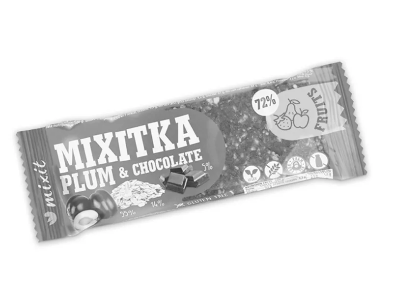 Mixit Mixitka bez lepku švestka + čokoláda 46 g